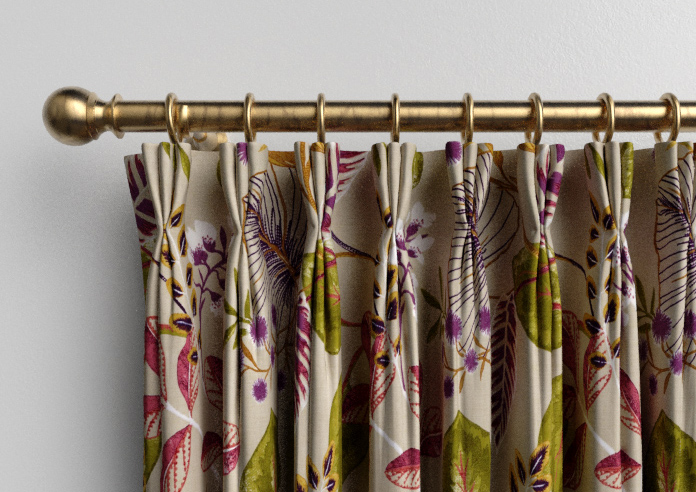 Fandango, Cranberry - Made to Measure Curtains - Image 11